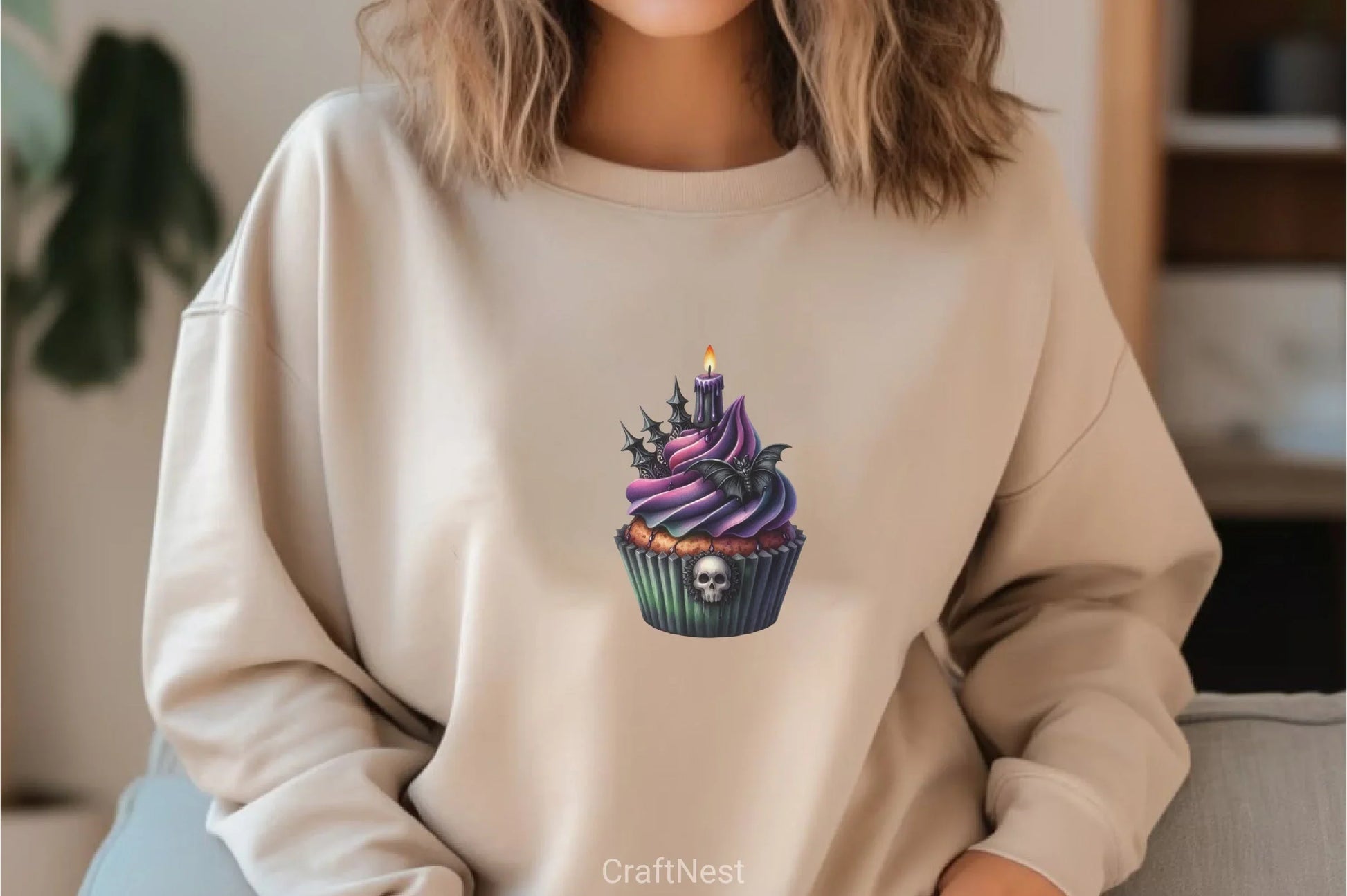 Gothic Cupcakes Clipart Bundle - CraftNest - Digital Crafting and Art