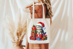 Christmas Kitten Clipart Bundle - CraftNest - Digital Crafting and Art