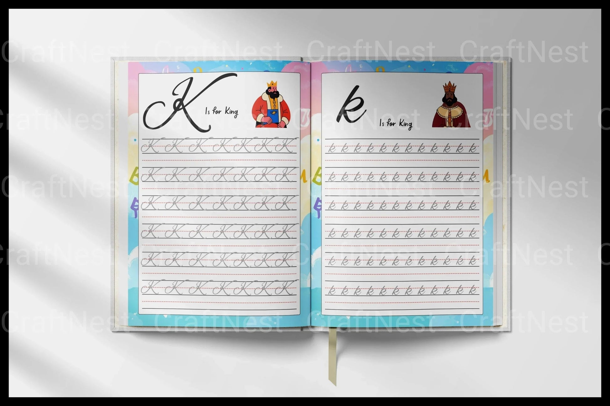 Cursive Handwriting Practice for Kids - CraftNest - Digital Crafting and Art