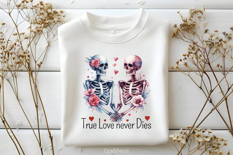 Skeleton Valentine's Day Clipart Bundle 5 - CraftNest - Digital Crafting and Art