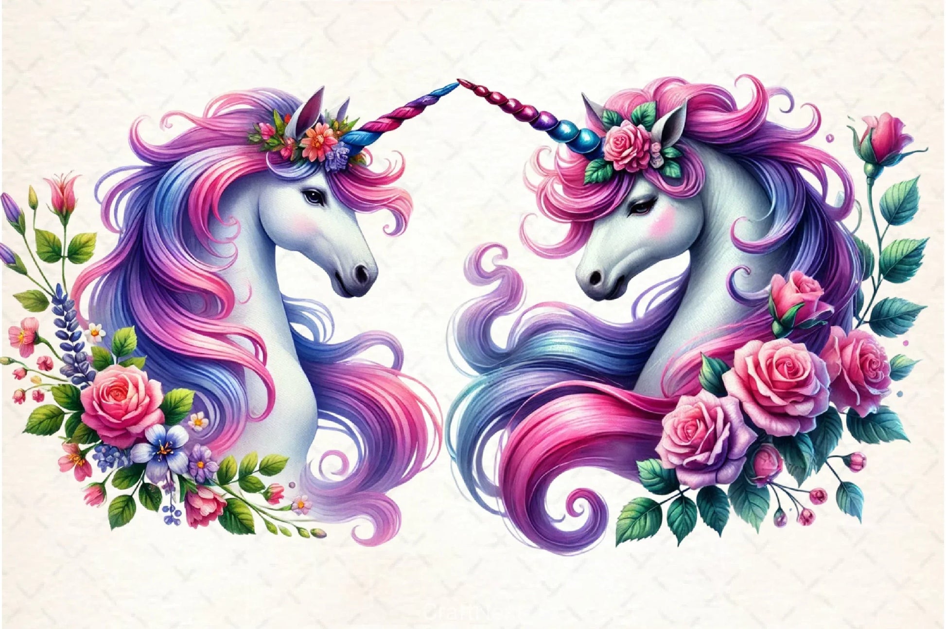 Cute Unicorn Clipart Bundle 5 - CraftNest - Digital Crafting and Art