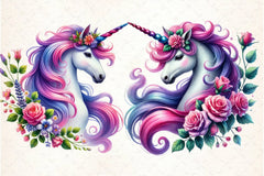 Cute Unicorn Clipart Bundle 5 - CraftNest - Digital Crafting and Art