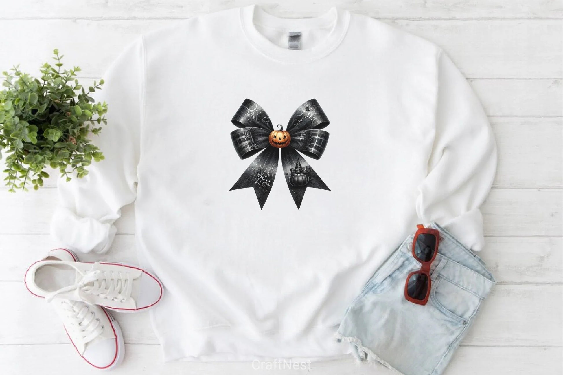 Halloween Bow Clipart Bundle - CraftNest - Digital Crafting and Art