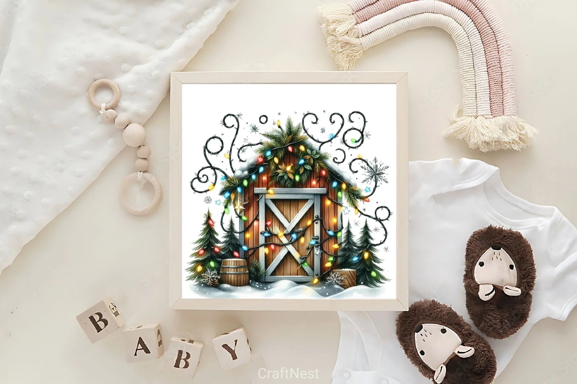 Christmas Door Clipart Bundle 3 - CraftNest - Digital Crafting and Art