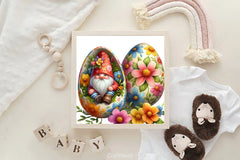 Easter Gnome Clipart Bundle 14 - CraftNest - Digital Crafting and Art