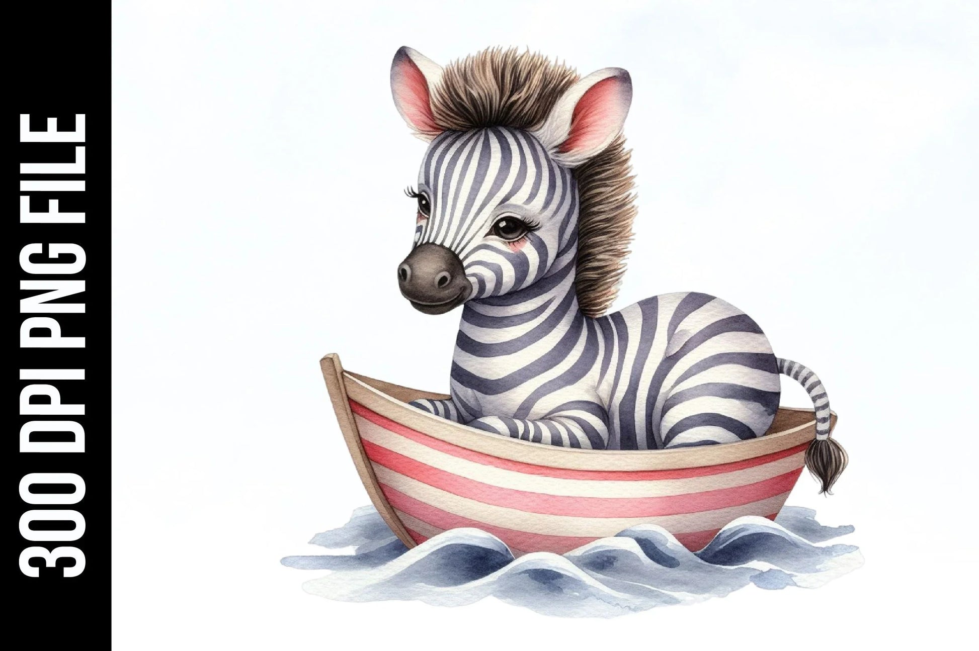 Cute Baby Animals Boat Clipart Bundle 19 - CraftNest - Digital Crafting and Art