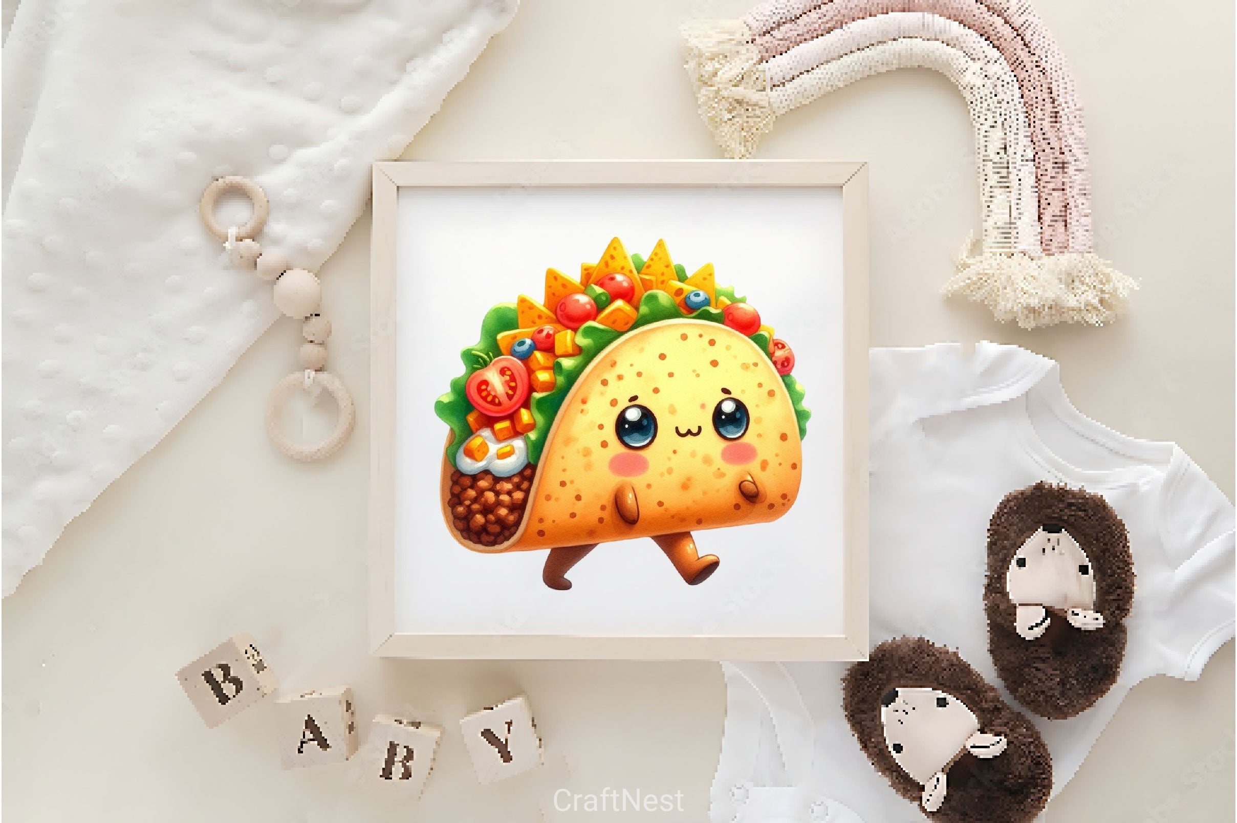 Funny Food Clipart Bundle