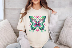 Valentine Butterfly Clipart Bundle - CraftNest - Digital Crafting and Art