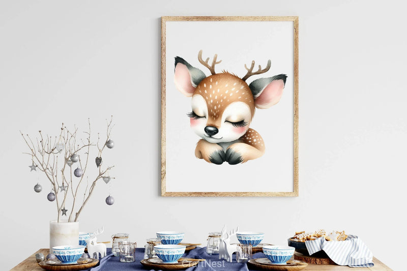 Sleepy Animals Clipart Bundle - CraftNest - Digital Crafting and Art