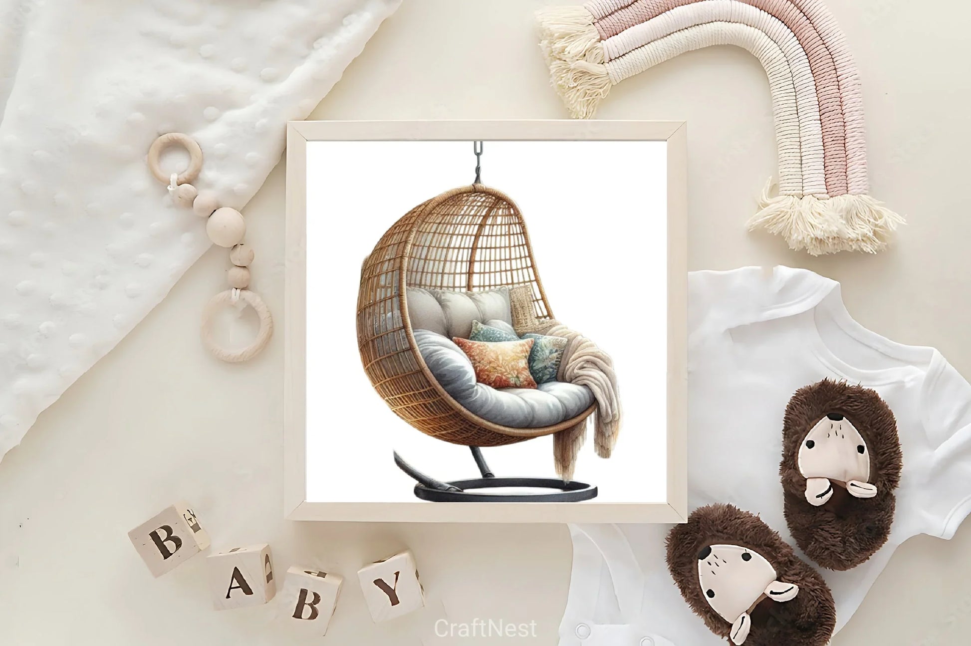 Hanging Chair Clipart Bundle - CraftNest - Digital Crafting and Art