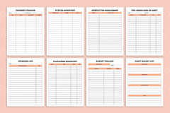 Craft Business Organizer for Efficient Management - CraftNest - Digital Crafting and Art