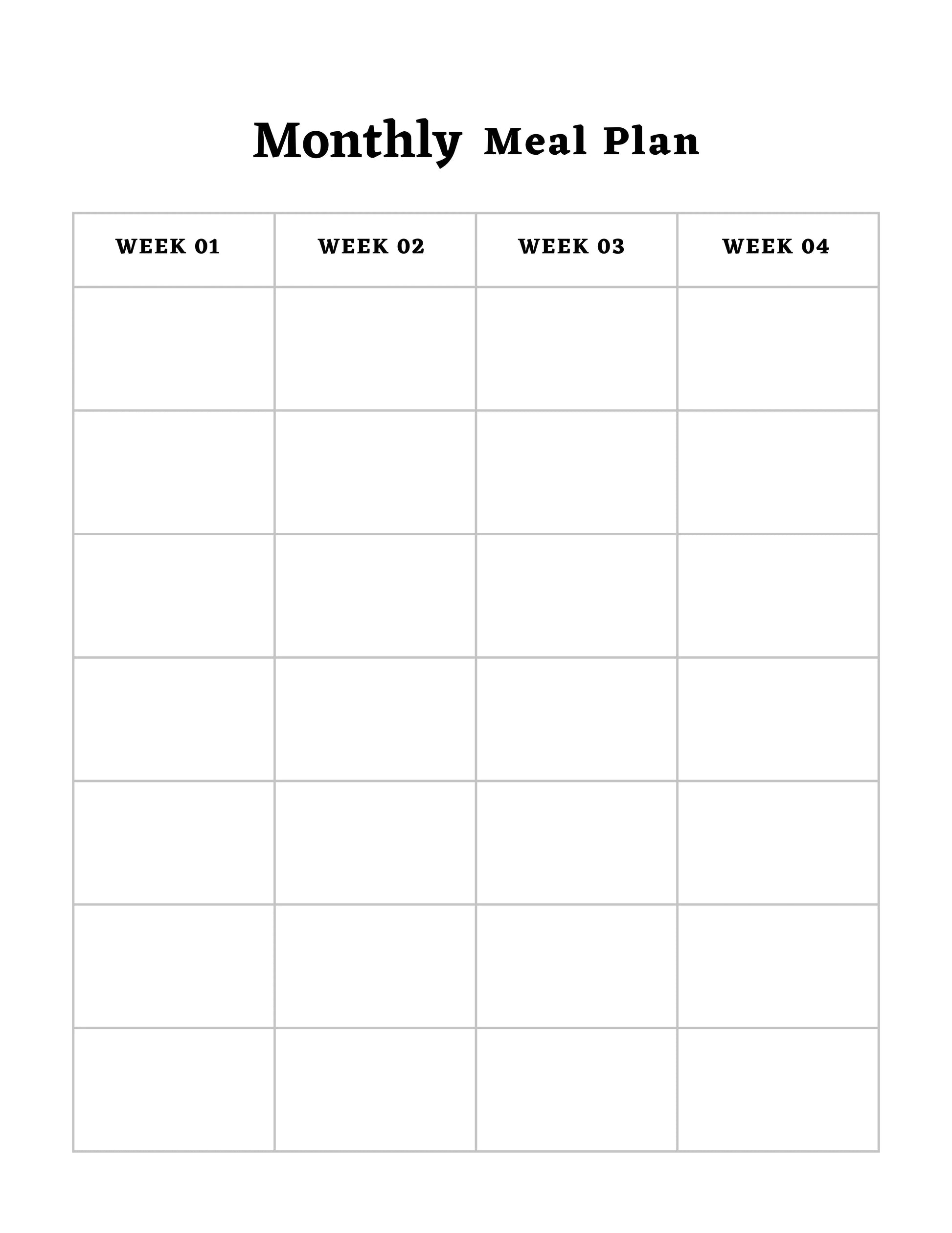 Meal & Pantry Planner KDP Planner - CraftNest - Digital Crafting and Art