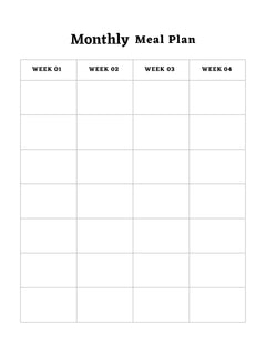 Meal & Pantry Planner KDP Planner - CraftNest - Digital Crafting and Art