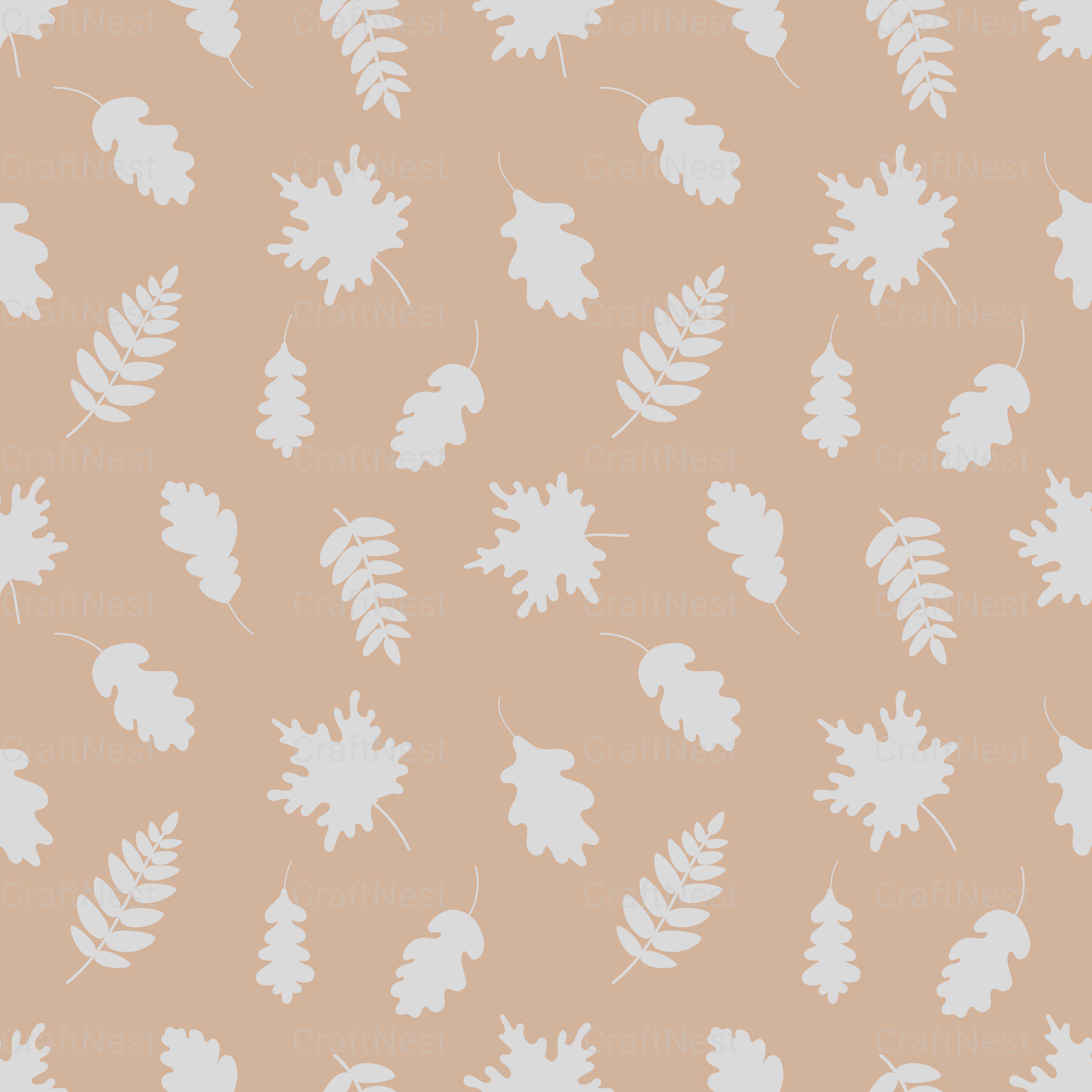 Fall Seamless Digital Paper - CraftNest - Digital Crafting and Art