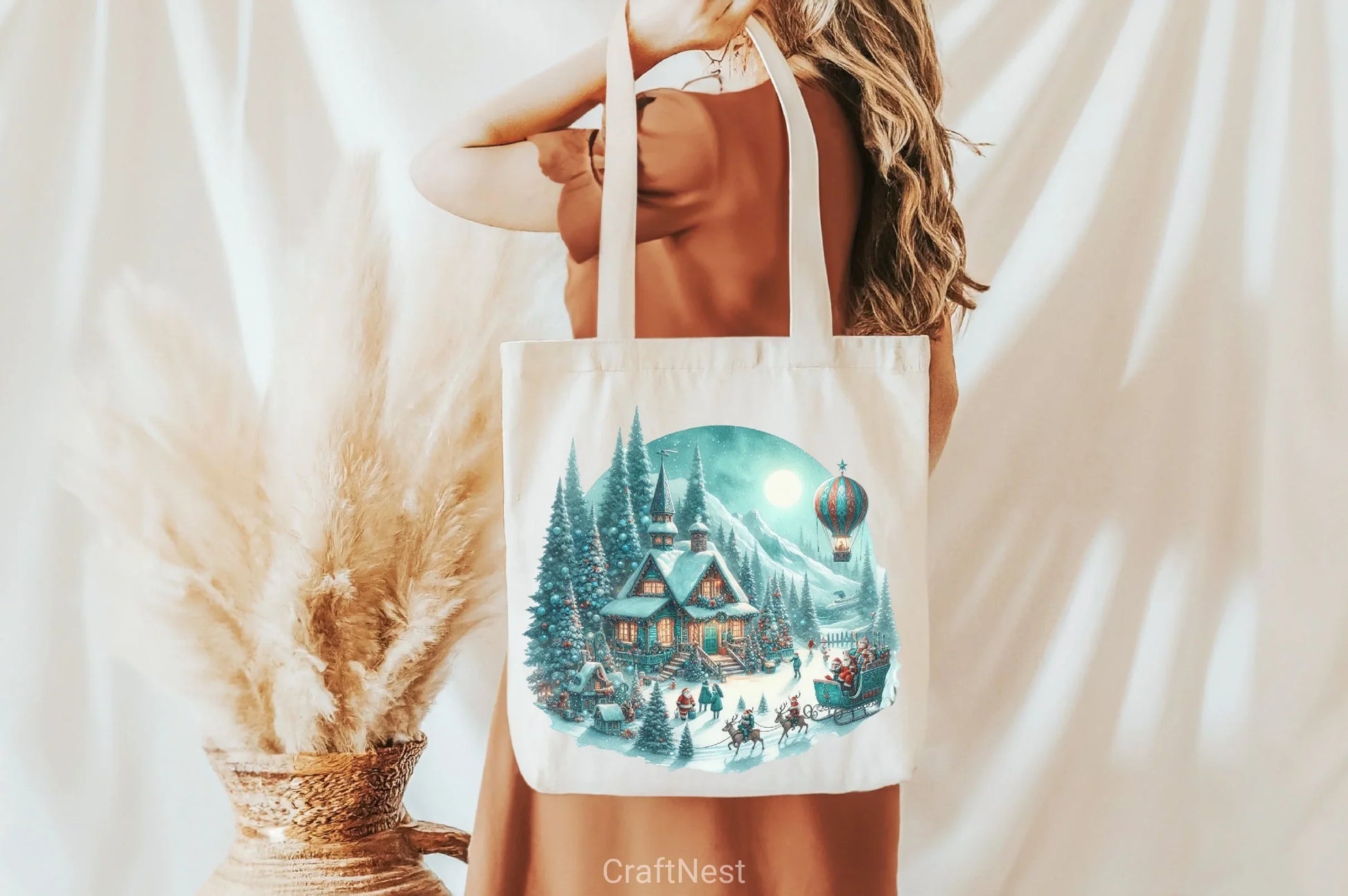 Teal Christmas Clipart Bundle - CraftNest - Digital Crafting and Art