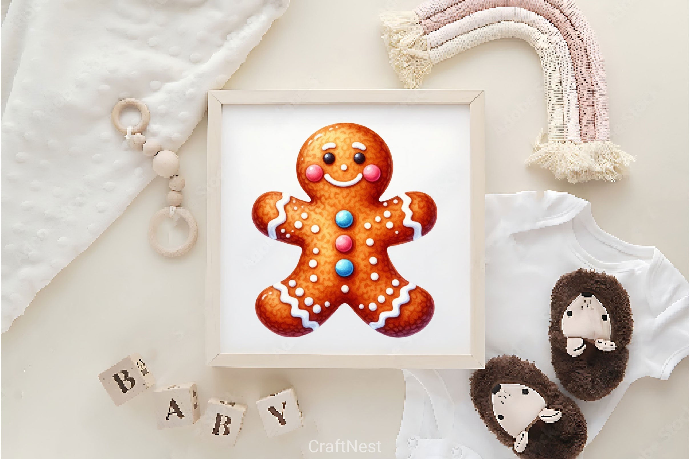 Gingerbread Clipart Bundle