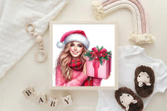 Winter Christmas Girl Clipart Bundle - CraftNest - Digital Crafting and Art