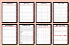 Reading Book Tracker Tool - CraftNest - Digital Crafting and Art