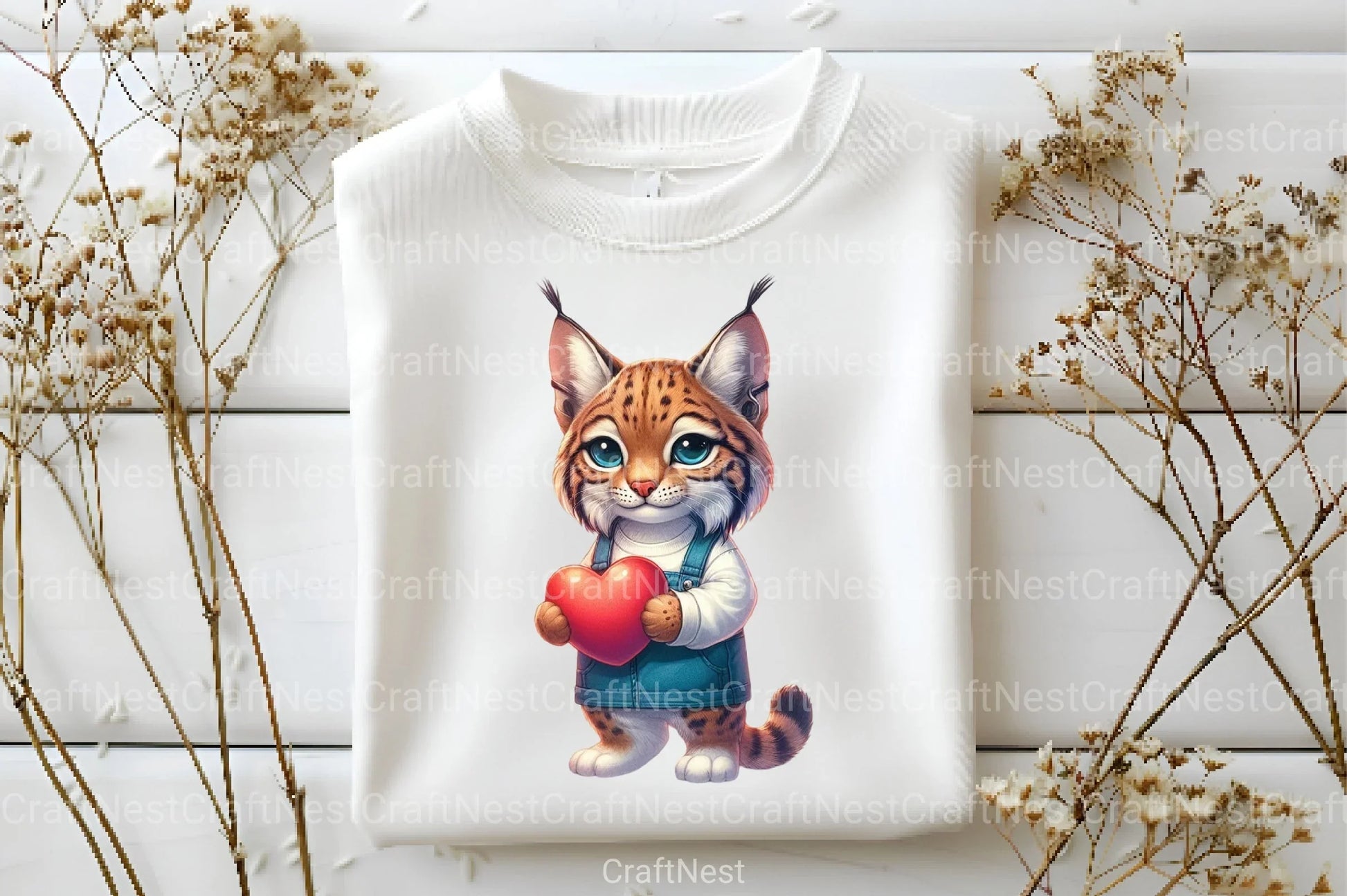 Valentine Animals Clipart Bundle 9 - CraftNest - Digital Crafting and Art