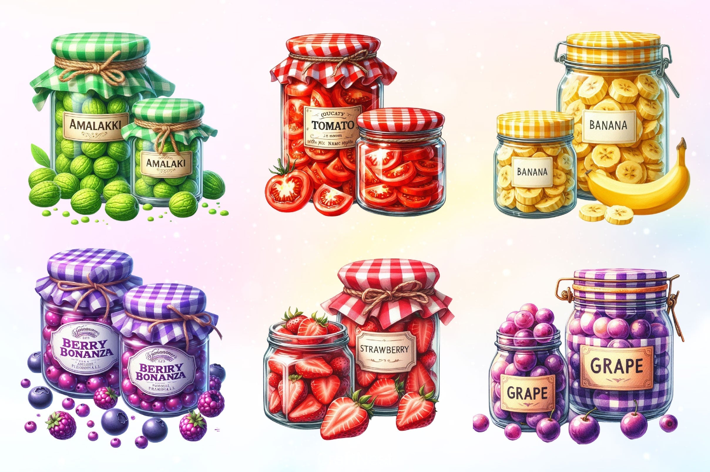 Jarful Joys Clipart Bundle