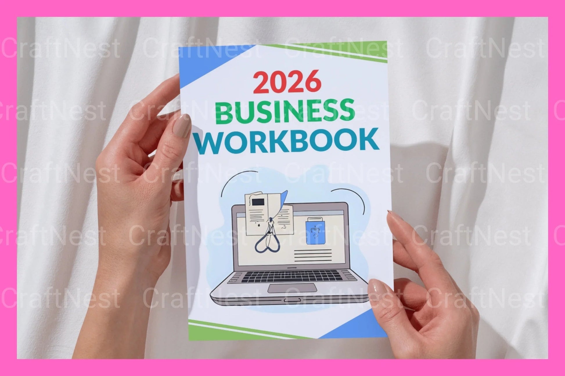 Business Workbook Guide - CraftNest - Digital Crafting and Art