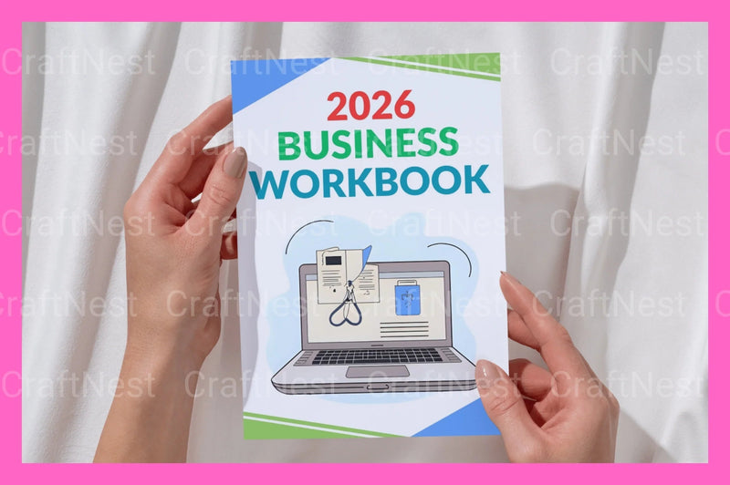 Business Workbook Guide - CraftNest - Digital Crafting and Art