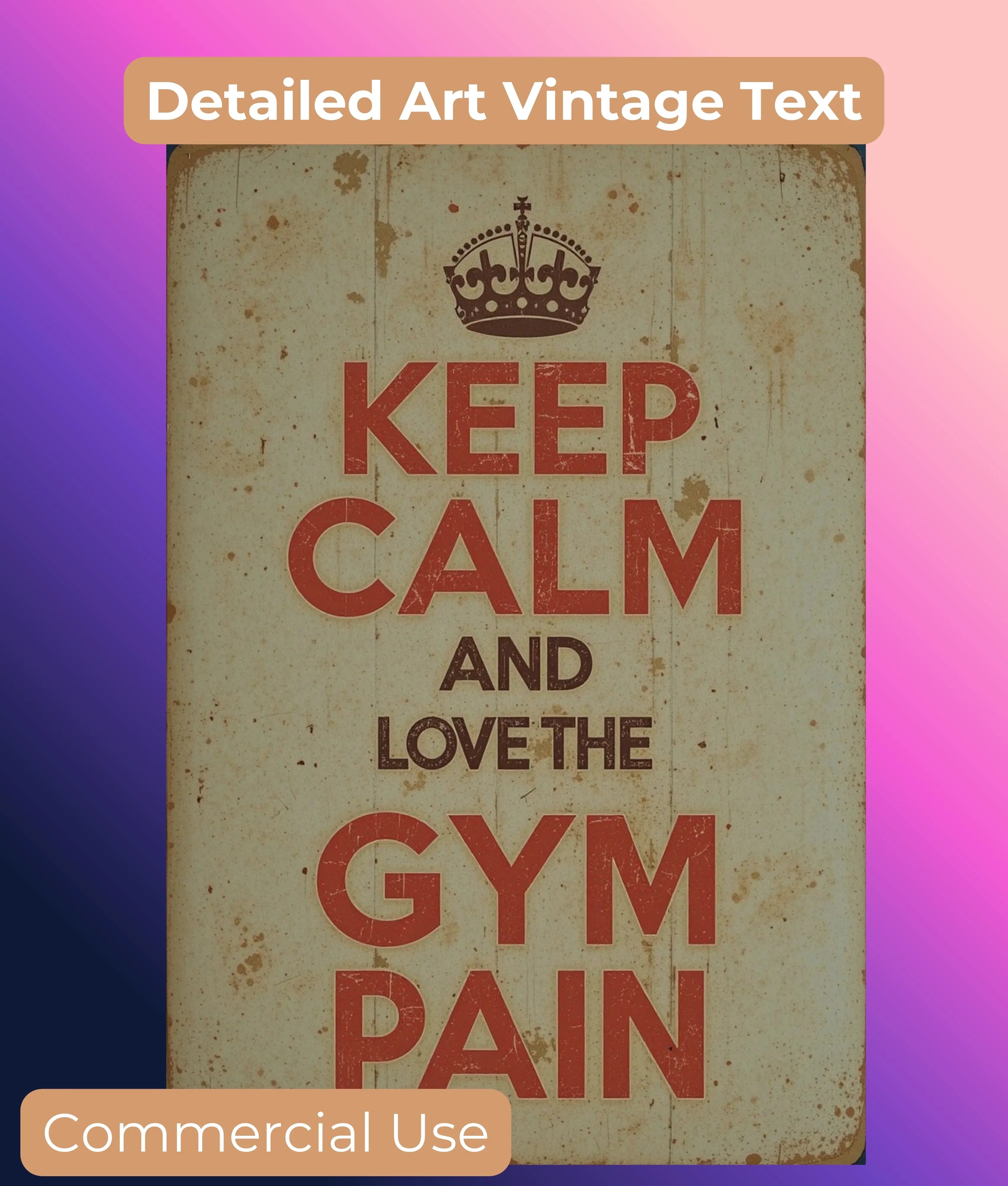 GYM Wall Art Collection - CraftNest - Digital Crafting and Art