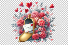 Pink Love Collection Clipart Bundle - CraftNest - Digital Crafting and Art