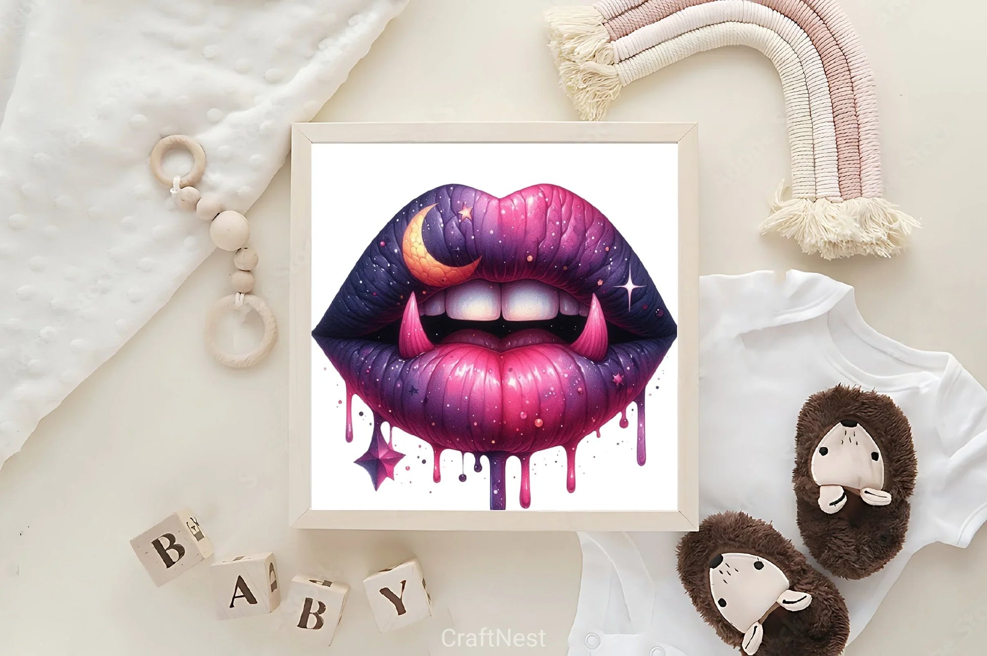 Halloween Lips Clipart Bundle - CraftNest - Digital Crafting and Art