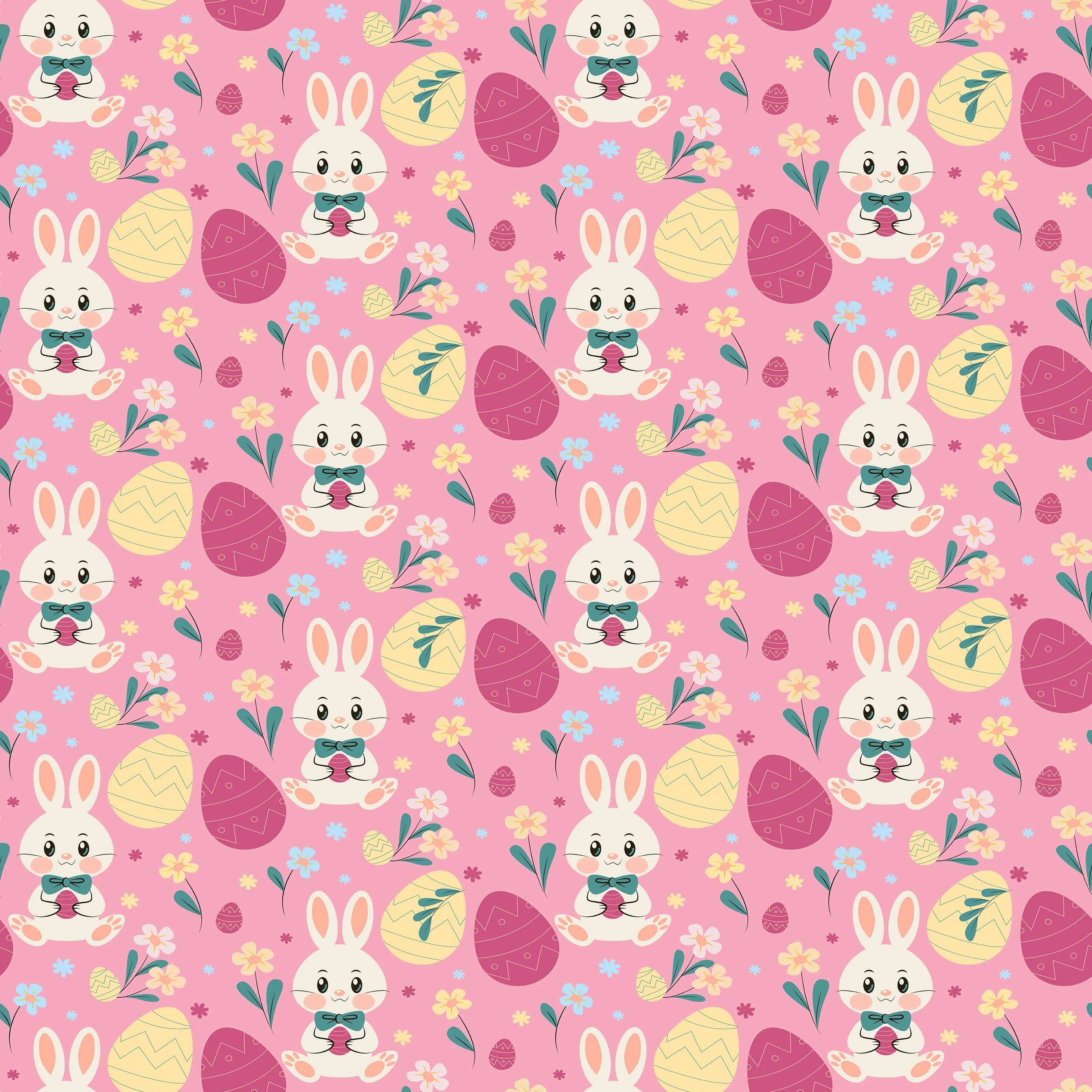 Watercolor Easter Seamless Digital Paper - CraftNest - Digital Crafting and Art
