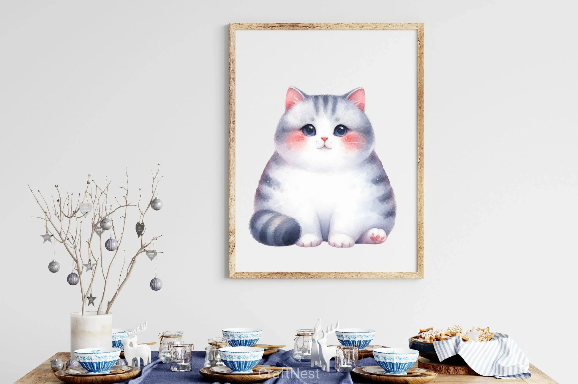 Valentine's Fat Cat Clipart Bundle - CraftNest - Digital Crafting and Art