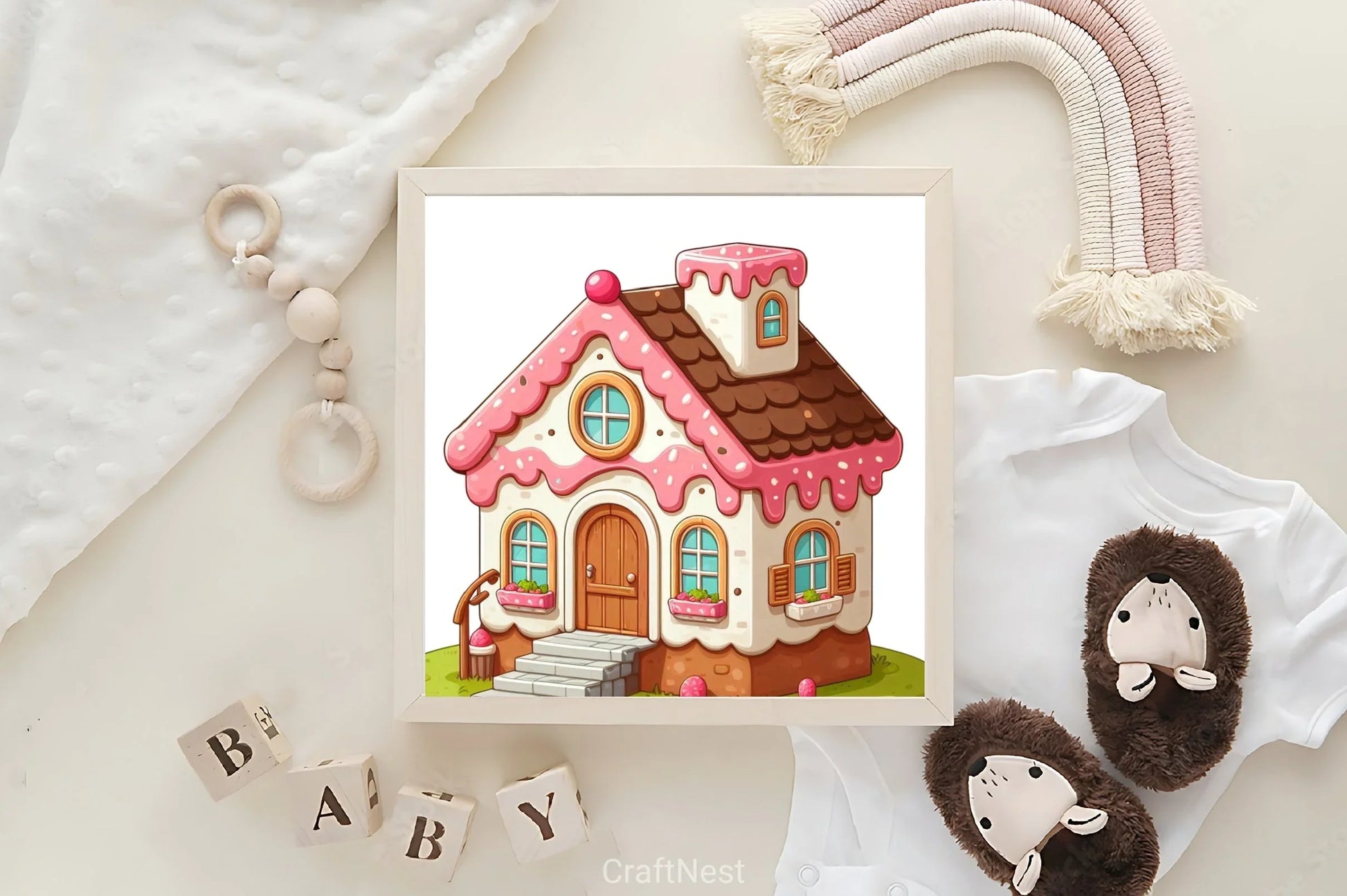 Cake House Clipart Bundle - CraftNest - Digital Crafting and Art