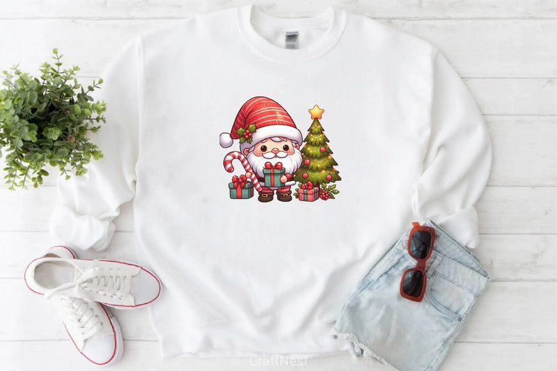 Christmas Gnome Clipart Bundle - CraftNest - Digital Crafting and Art