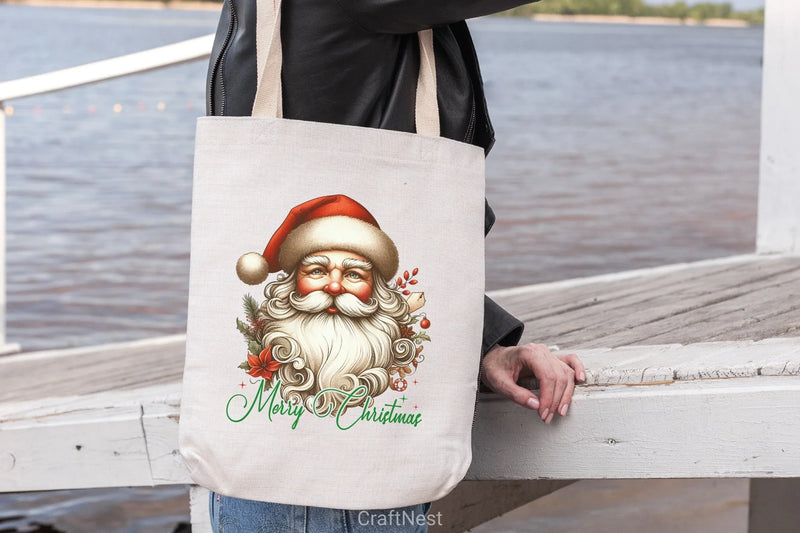 Retro Christmas Clipart Bundle 7 - CraftNest - Digital Crafting and Art