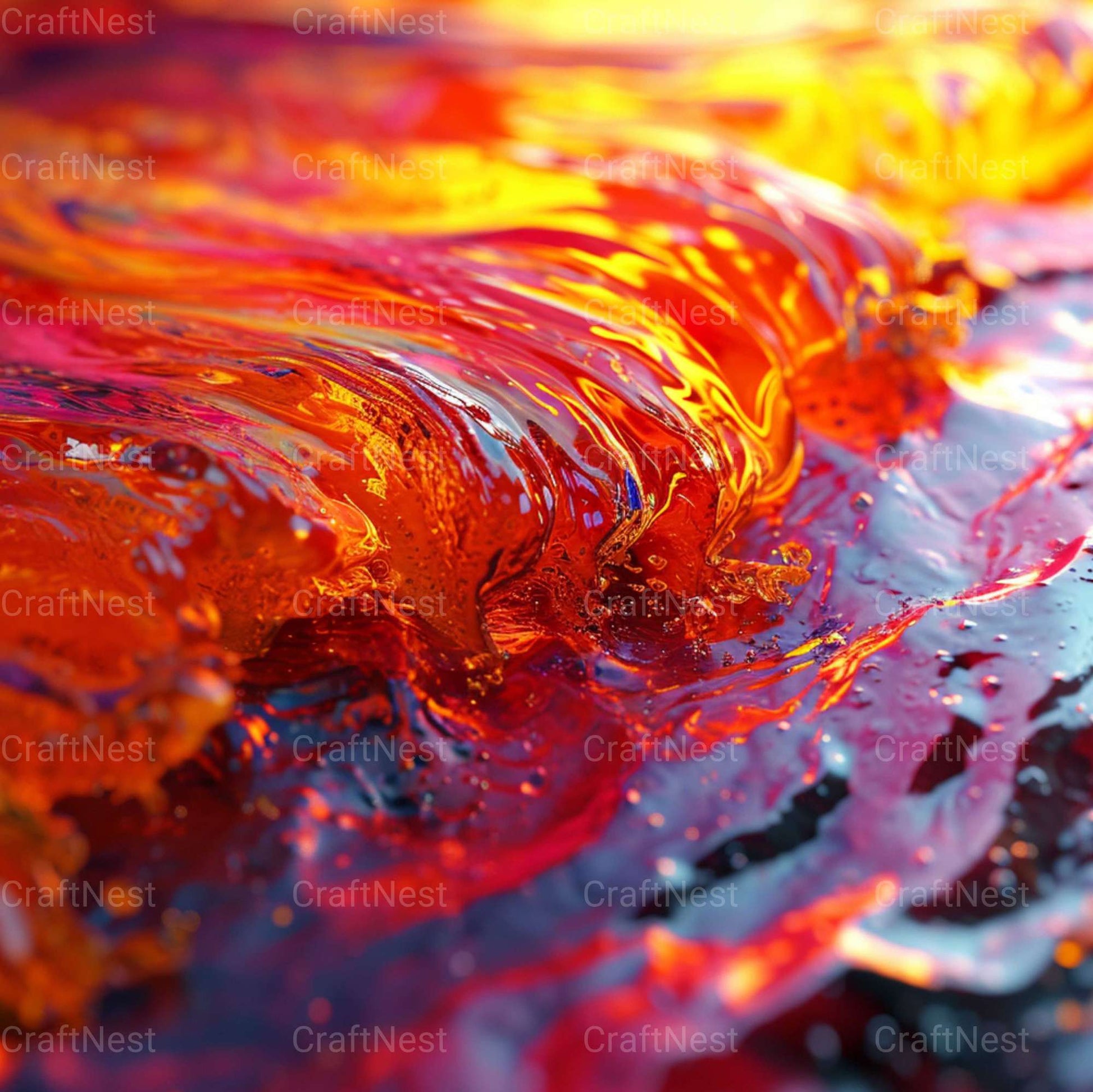 Sunset Serenade Textures - CraftNest - Digital Crafting and Art