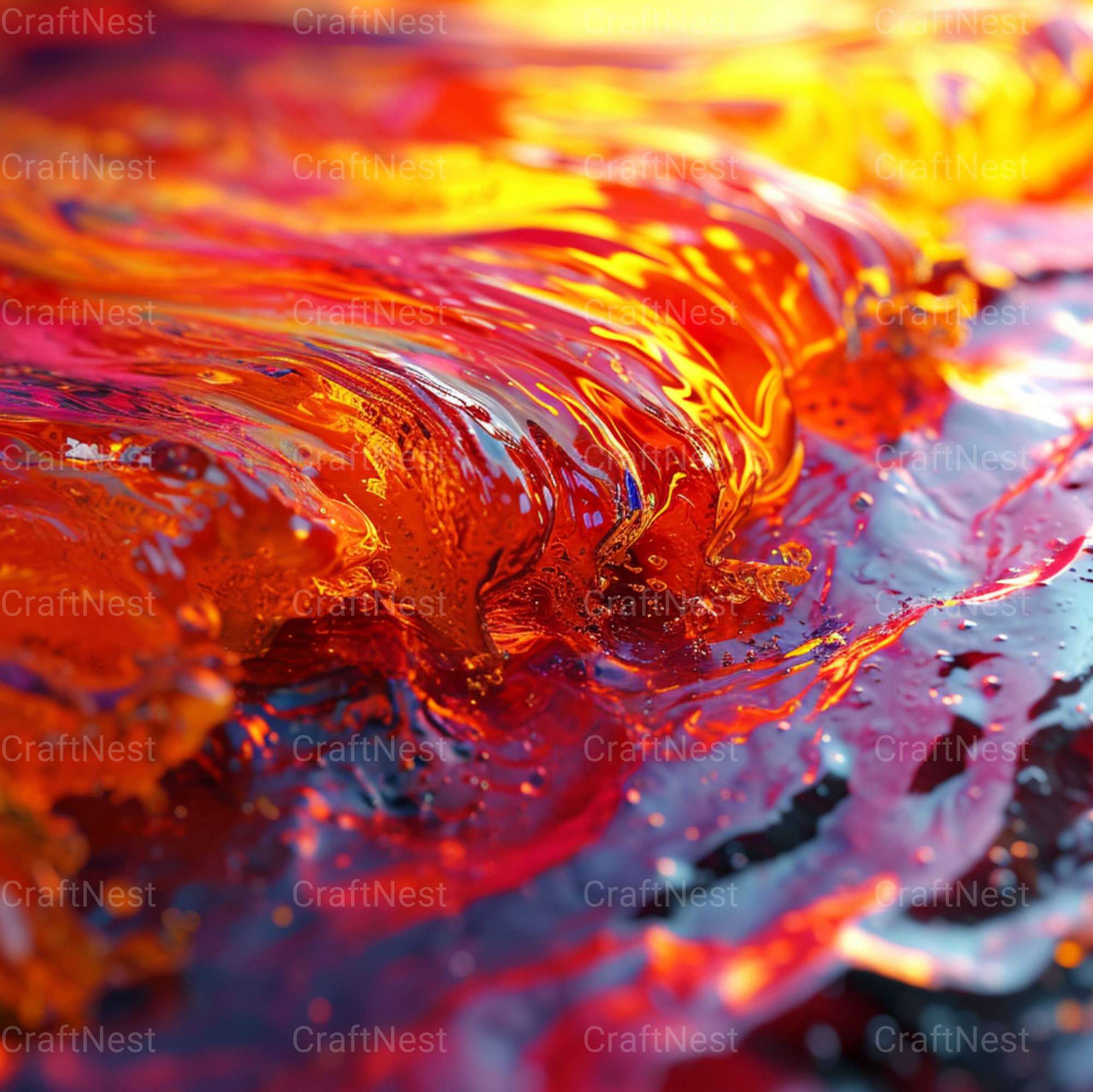 Sunset Serenade Textures - CraftNest - Digital Crafting and Art
