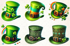 St Patrick's Hat Clipart Bundle - CraftNest - Digital Crafting and Art