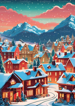 Christmas Homes Textures - CraftNest - Digital Crafting and Art