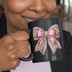 Pink Cheetah Spots Bow Clipart Bundle - CraftNest - Digital Crafting and Art