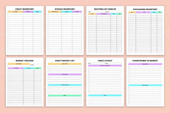 Craft Business Organizer for Efficient Management - CraftNest - Digital Crafting and Art