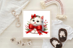 Christmas Cute Cats Clipart Bundle - CraftNest - Digital Crafting and Art