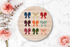 Christmas Bows Vintage Christmas Clipart Bundle