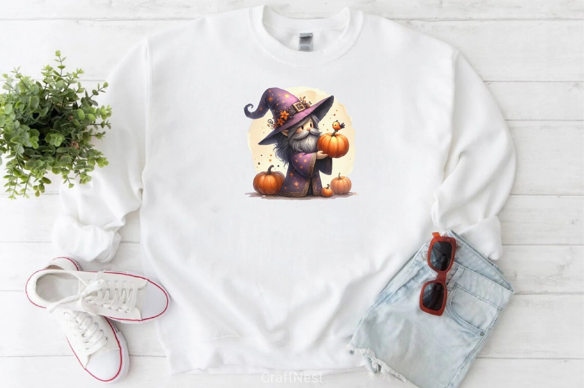 Wizard Pumpkins Clipart Bundle - CraftNest - Digital Crafting and Art