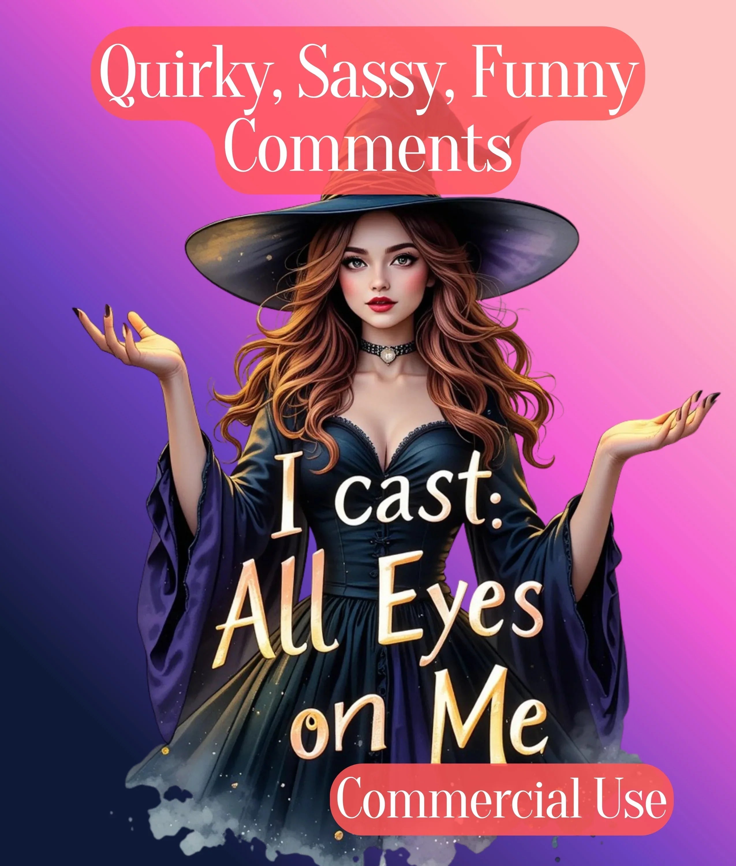 Sarcastic Witch Clipart Bundle - CraftNest - Digital Crafting and Art