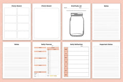 Dream Big Vision Workbook for Goal Setting - CraftNest - Digital Crafting and Art