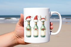 Beer Christmas Funny Clipart Bundle - CraftNest - Digital Crafting and Art