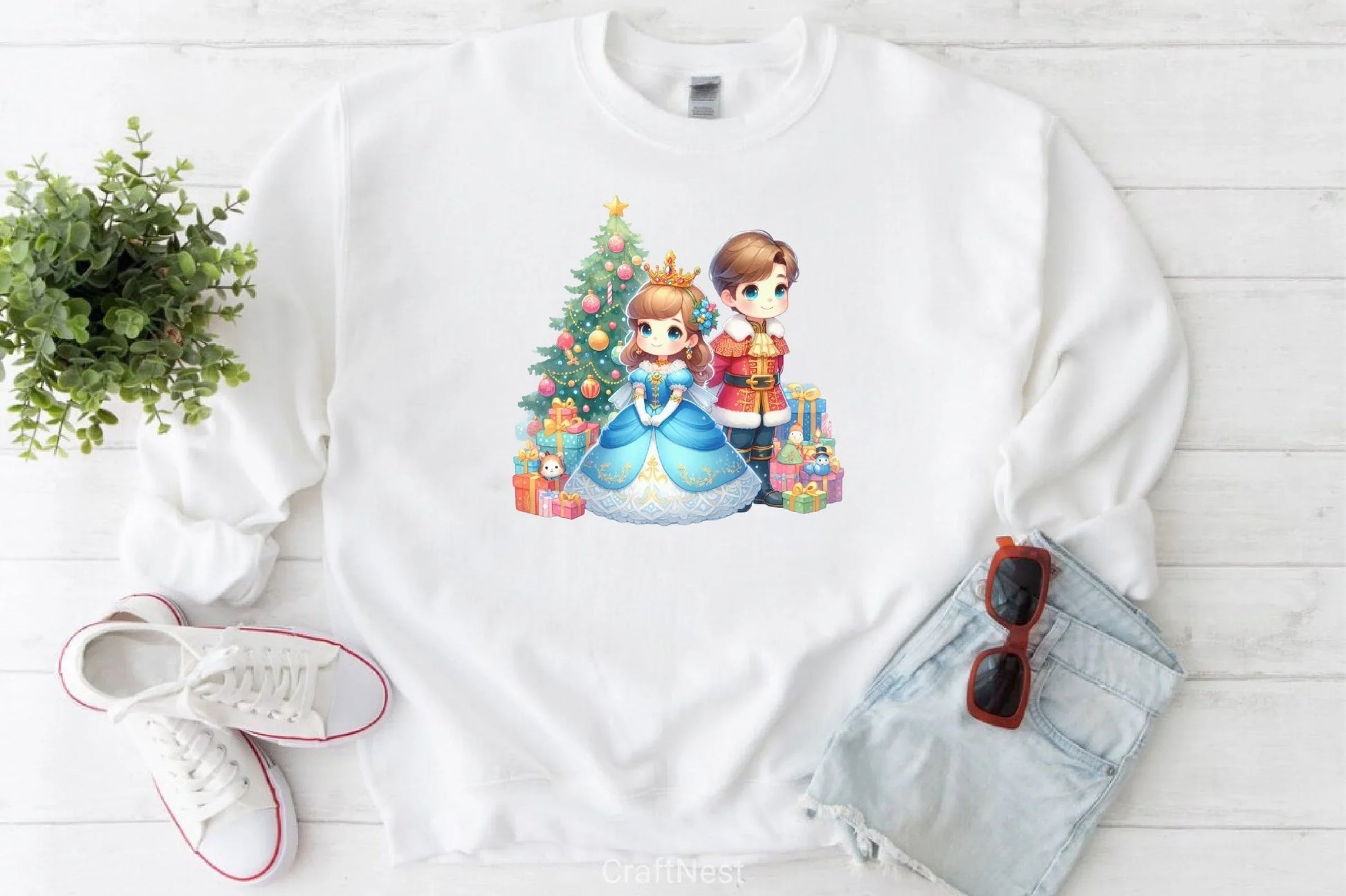 Christmas Princess Clipart Bundle 4 - CraftNest - Digital Crafting and Art