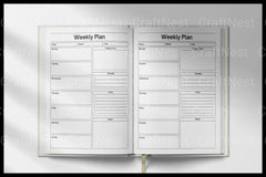 Weekly Planner Starting at 100 - CraftNest - Digital Crafting and Art