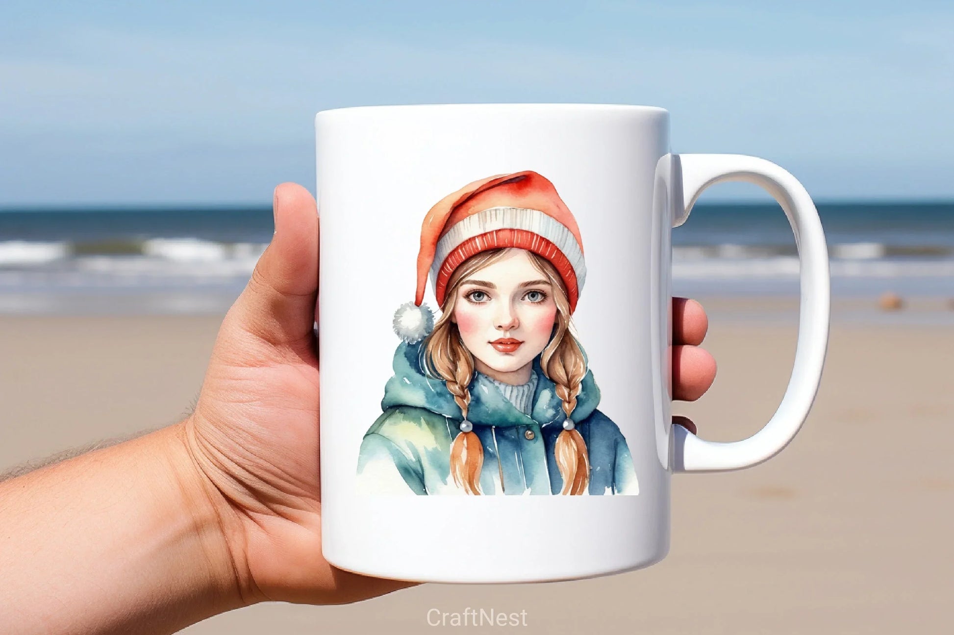 Christmas Winter Girl Clipart Bundle - CraftNest - Digital Crafting and Art