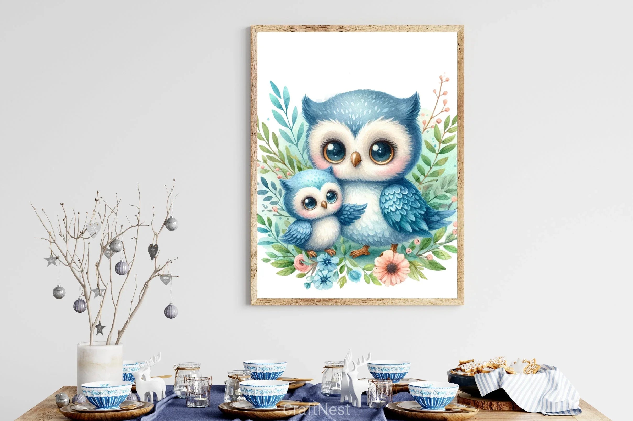 Mother's Day Owl Clipart Bundle - CraftNest - Digital Crafting and Art